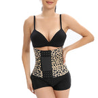 Fitness Leopard Print Winding Waist