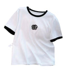 Conjunto de dos piezas de pantalón de pernera ancha Mora Fashion