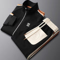 Trendy Stand Collar Casual Sports Suit