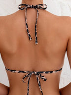 Leopard Fashion Bikini Swimsuit